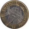 Монета. Финляндия. 5 евро 2011 год. Исторические регионы Финляндии. Карелия. ав.