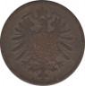 Монета. Германия (Германская империя 1871-1922). 2 пфеннига 1875 год. (B). рев.
