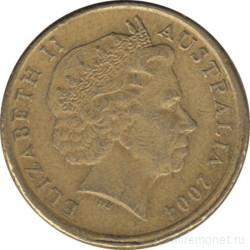Монета. Австралия. 2 доллара 2004 год.