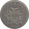 Монета. Ямайка. 10 центов 1982 год. ав.