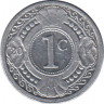 Монета. Нидерландские Антильские острова. 1 цент 2014 год. ав.