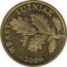 Монета. Хорватия. 5 лип 2009 год. ав.