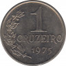 Монета. Бразилия. 1 крузейро 1975 год. ав.