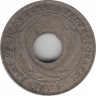 Монета. Британская Восточная Африка и Уганда. 1 цент 1916 год. ав.