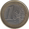 Монета. Греция. 1 евро  2002 год. (S). рев.