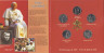 Монета. Мальта. Орден госпитальеров. Набор монет в буклете 1 лира 2005 год. Папа Иоан Павел II. ав.