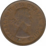 Монета. Канада. 1 цент 1953 год. рев.