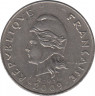 Монета. Новая Каледония. 50 франков 2009 год. ав.