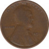Монета. США. 1 цент 1911 год. ав.
