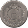 Монета. Люксембург. 1 франк 1964 год. рев.