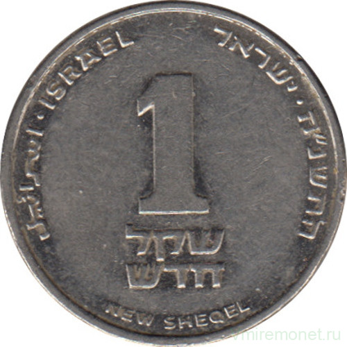 Монета. Израиль. 1 новый шекель 1995 (5755) год.