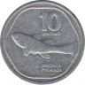 Монета. Филиппины. 10 сентимо 1990 год. рев.