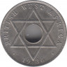 Монета. Британская Западная Африка. 1/2 пенни 1936 год. Эдвард VIII. KN. ав.