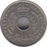 Монета. Британская Западная Африка. 1/2 пенни 1936 год. Эдвард VIII. KN. рев.