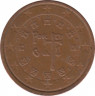 Монета. Португалия. 2 цента 2007 год. ав.