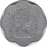 Монета. Восточные Карибские государства. 5 центов 1987 год. рев.