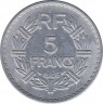 Монета. Франция. 5 франков 1946 год. Монетный двор - Париж. ав.