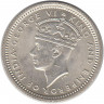Монета. Малайя (Малайзия). 5 центов 1943 год.