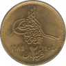Монета. Египет. 2 пиастра 1984 год. Христианская дата слева от номинала. ав.