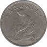 Монета. Бельгия. 1 франк 1934 год. BELGIE. рев.