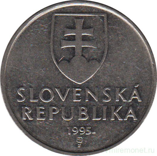 Монета. Словакия. 2 кроны 1995 год.