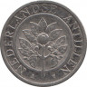 Монета. Нидерландские Антильские острова. 25 центов 2010 год. рев.
