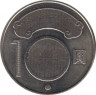 Монета. Тайвань. 10 долларов 2010 год. (99-й год Китайской республики). Цзян Вейшуй — основатель Тайваньской народной партии. рев.