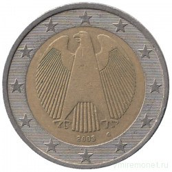 Монета. Германия. 2 евро 2003 год (G).