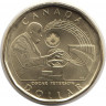 Монета. Канада. 1 доллар 2022 год. Оскар Питерсон.