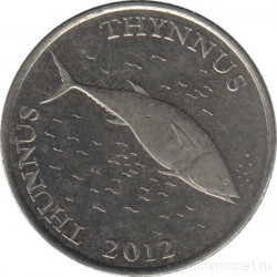 Монета. Хорватия. 2 куны 2012 год.