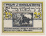 Бона. Нотгельд. Германия. Город Нюбуков. 25 пфеннигов 1922 год. Вариант 936.1.2. рев.