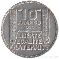 Монета. Франция. 10 франков 1930 год.
