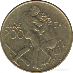 Монета. Сан-Марино. 200 лир 1979 год. ФАО.