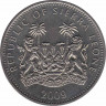 Монета. Сьерра-Леоне. 1 доллар 2009 год. Мартышка Диана. рев.
