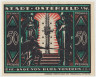 Бона. Нотгельд. Германия. Город Остерфельд. 50 пфеннигов 1921 год. Вариант 1033.2.2.3. рев.