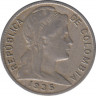 Монета. Колумбия. 1 сентаво 1935 год. ав.