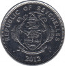 Монета. Сейшельские острова. 25 центов 2012 год. ав.