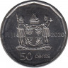 Монета. Фиджи. 50 центов 2020 год. 50 лет независимости. рев.