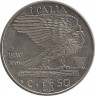 Монета. Италия. 50 чентезимо 1939 год (XVII год). Немагнитный. ав.