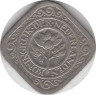 Монета. Нидерланды. 5 центов 1929 год. рев.