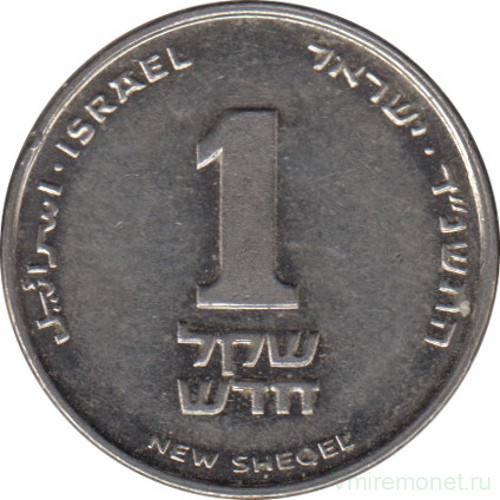 Монета. Израиль. 1 новый шекель 1994 (5754) год.