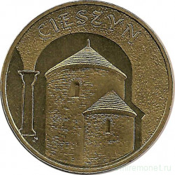 Монета. Польша. 2 злотых 2005 год. Цешин.