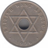 Монета. Британская Западная Африка. 1 пенни 1936 год. Эдвард VIII. Без отметки монетного двора. ав.