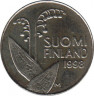 Аверс. Монета. Финляндия. 10 пенни 1998 год.