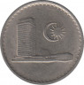 Монета. Малайзия. 10 сен 1978 год. рев.