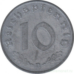 Монета. Германия. Третий Рейх. 10 рейхспфеннигов 1940 год. Монетный двор - Вена (B).