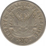 Монета. Гаити. 20 сантимов 1970 год. рев.