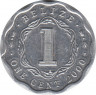 Монета. Белиз. 1 цент 2000 год. ав.