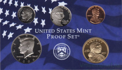 Монета. США. Годовой набор 2006 год. Монетный двор S.