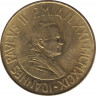 Монета. Ватикан. 200 лир. 1999 год. ав.